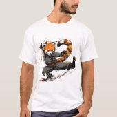 High Kick Red Panda T-shirt (Voorkant)