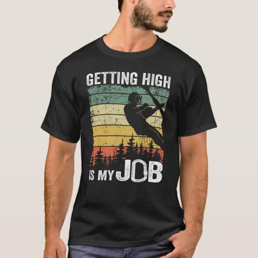 High krijgen is mijn job Funding Tree Care T-shirt (Voorkant)