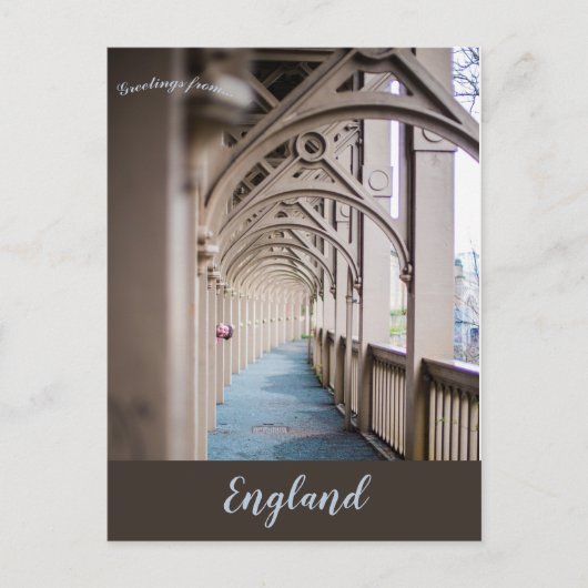 High Level Bridge Newcastle Upon Tyne England Briefkaart (Voorkant)