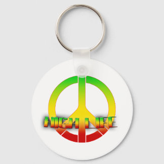 High Life Key-chain (Rastafarian Love) Sleutelhanger