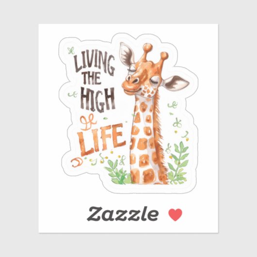 High Life Vinyl Sticker (Vel)