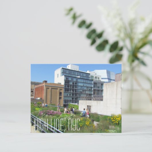 High Line NYC Post Card Briefkaart (Staand voorkant)