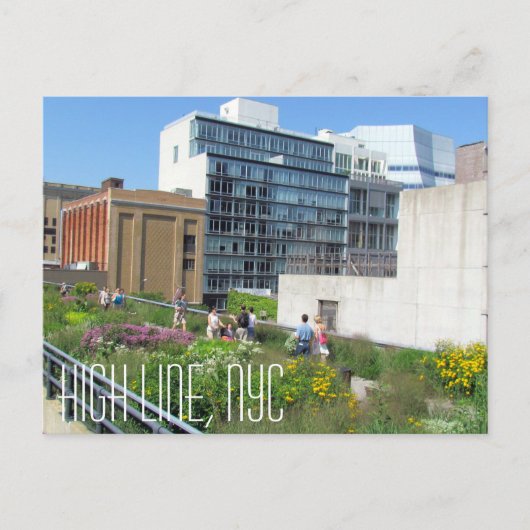 High Line NYC Post Card Briefkaart (Voorkant)