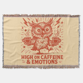 High on Caffeïne & Emoties Deken