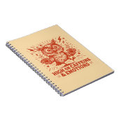 High on Caffeïne & Emoties Notitieboek (Rechterzijde)