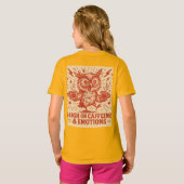 High on Caffeine & Emotions T-shirt (Achterkant volledig)