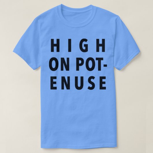 High-on de Sleutel van het Aandeel en Peele Centra T-shirt (Design voorkant)