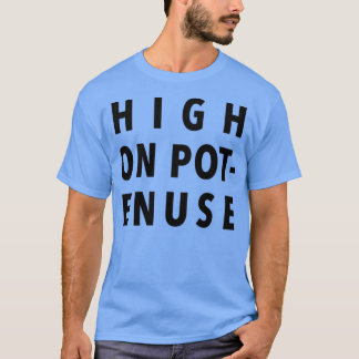 High-on de Sleutel van het Aandeel en Peele Centra T-shirt