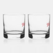 High on Polkas Logo Drinkset Whisky Glas (Rechts)