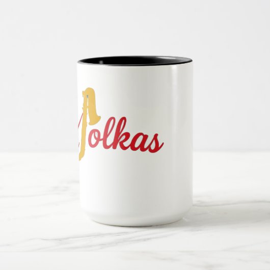 High on Polkas Logo Mug Mok (Midden)