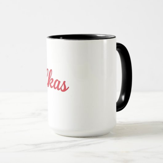 High on Polkas Logo Mug Mok (Voorkant rechts)