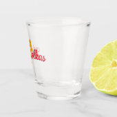High on Polkas Logo Shotglas Shot Glas (Rechts)