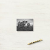 High Park Koe Mono Post-it® Notes (Op bureau)