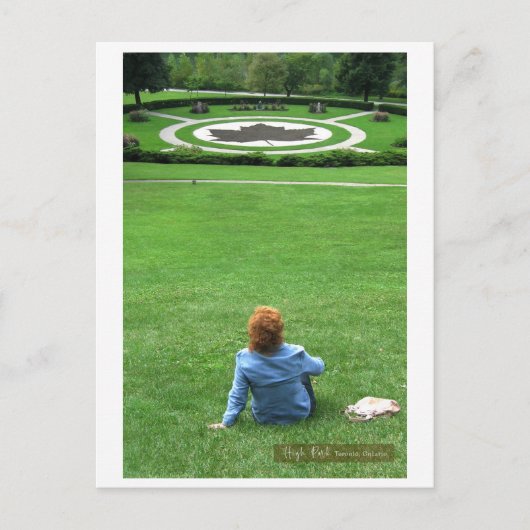 High Park Toronto Ontario Canada Briefkaart (Voorkant)