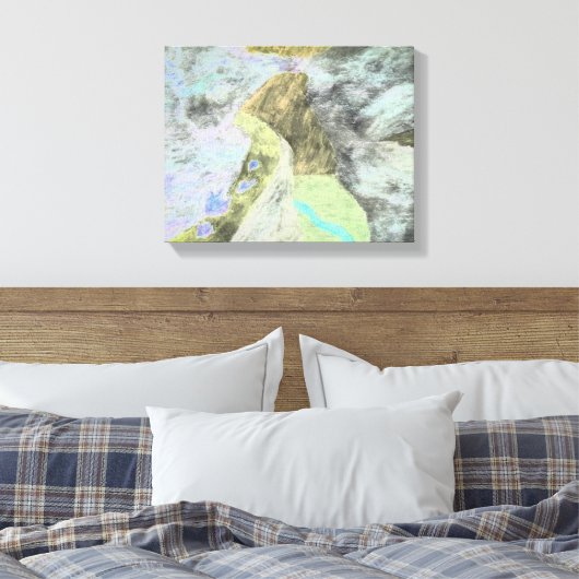 High Pass Canvas Afdruk (Insitu (Slaapkamer))