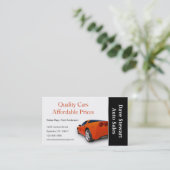 High Performance Automotive Service Shop Visitekaartje (Staand voorkant)