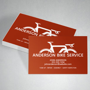 High Performance Bike Repair Onderhoudscoaching Visitekaartje