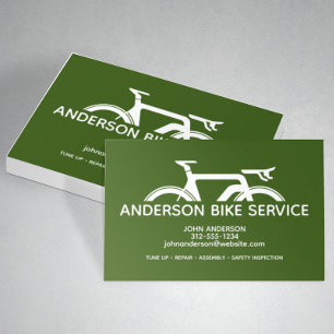High Performance Bike Repair Onderhoudscoaching Visitekaartje