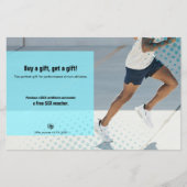 High Performance Gift Certificate Promotion Flyer (Voorkant)