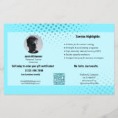 High Performance Gift Certificate Promotion Flyer (Achterkant)