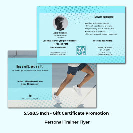 High Performance Gift Certificate Promotion Flyer