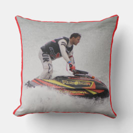 High Performance Jet Ski Decorative Pillow Kussen