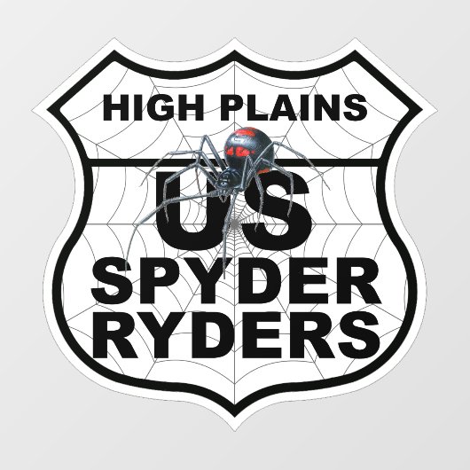 High Plains Chapter - Decal hoofdstuklogo (Vel)