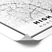 High Point Kaart Poster (Hoek)