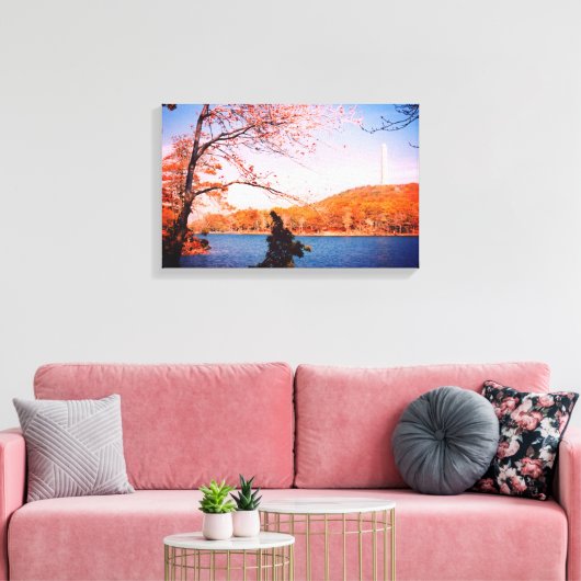 High Point Monument Canvas Afdruk (Insitu (Woonkamer))
