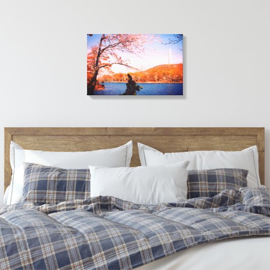 High Point Monument Canvas Afdruk (Insitu (Slaapkamer))