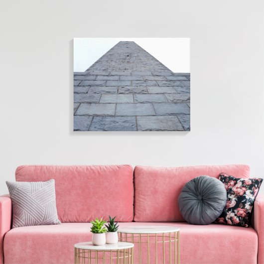 High Point Monument Canvas Afdruk (Insitu (Woonkamer))