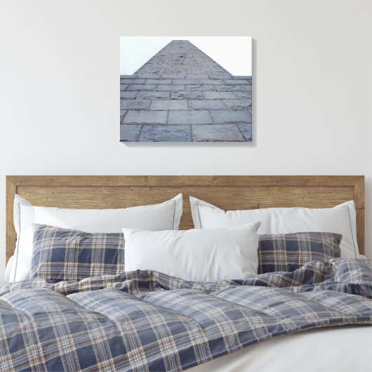 High Point Monument Canvas Afdruk (Insitu (Slaapkamer))
