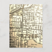 High Point, NC Map Briefkaart (Voorkant)