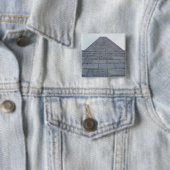 High Point New Jersey Vierkante Button 5,1 Cm (In situ)