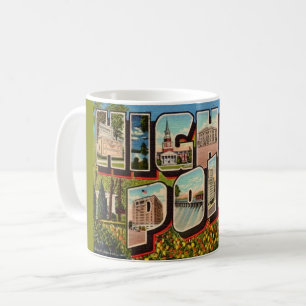 High Point North Carolina ansichtkaart Koffiemok
