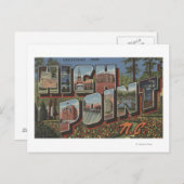 High Point, North Carolina - Large Letter Scenes Briefkaart (Voorkant / Achterkant)