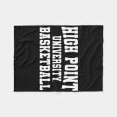 High Point Panthers Universiteit Sketll 02 Sportfa Fleece Deken (Voorkant (Horizontaal))