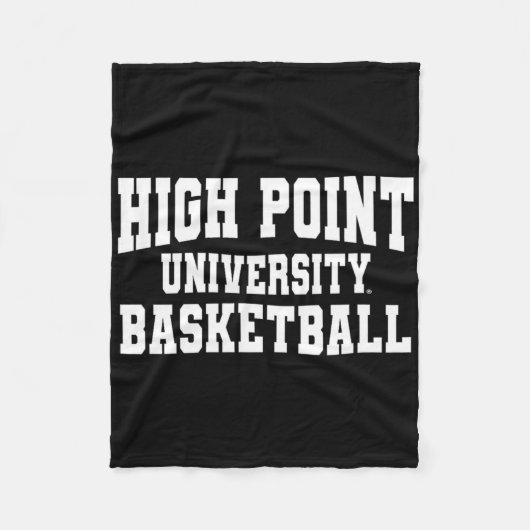 High Point Panthers Universiteit Sketll 02 Sportfa Fleece Deken (Voorkant)