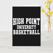 High Point Panthers Universiteit Sketll 02 Sportli Kaart (Gele Bloem)