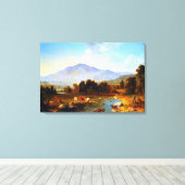 High Point Shandaken Mountains Asher Brown Durand  Canvas Afdruk (Insitu (Houten vloer))