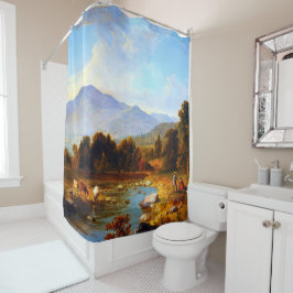 High Point Shandaken Mountains Asher Brown Durand  Douchegordijn