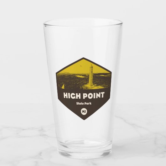 High Point State Park New Jersey Glas (Voorkant)