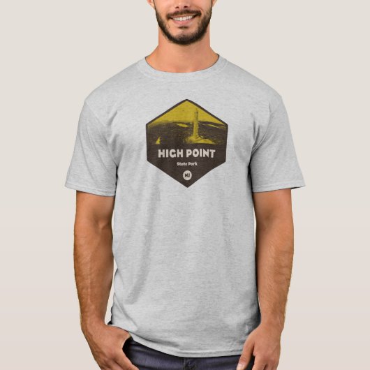 High Point State Park New Jersey T-shirt (Voorkant)