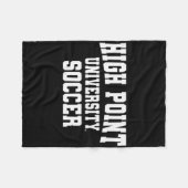 High Point University Panthers Soccer Ncaa Hp23  Fleece Deken (Voorkant (Horizontaal))
