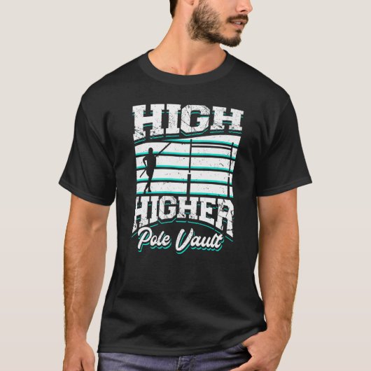 High PowerVault Track en Field Vaulling Va T-shirt (Voorkant)