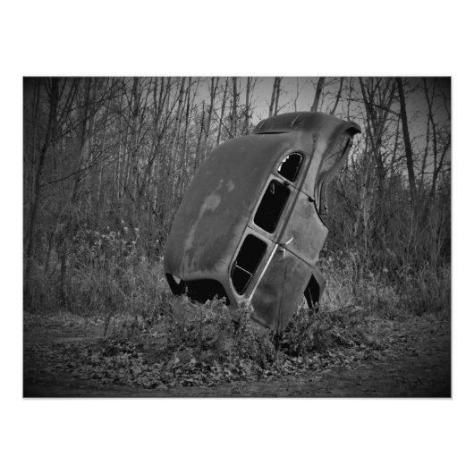 "High Prairie Installation" Foto Afdruk (Voorkant)