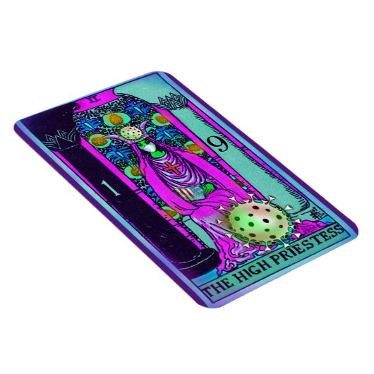 High Priestess Coronavirus Tarot-kaart Magneet (Rechterzijde)
