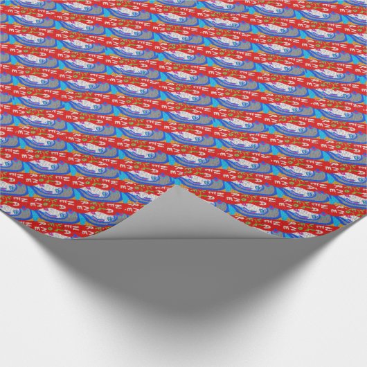 High Priestess Face Nooit alleen graffiti Art Cadeaupapier (Hoek)