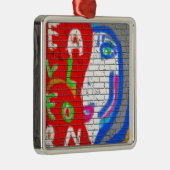 High Priestess Face Nooit alleen graffiti Art Metalen Ornament (Rechts)