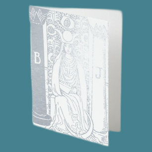High Priestess Silver Tarot Kaart